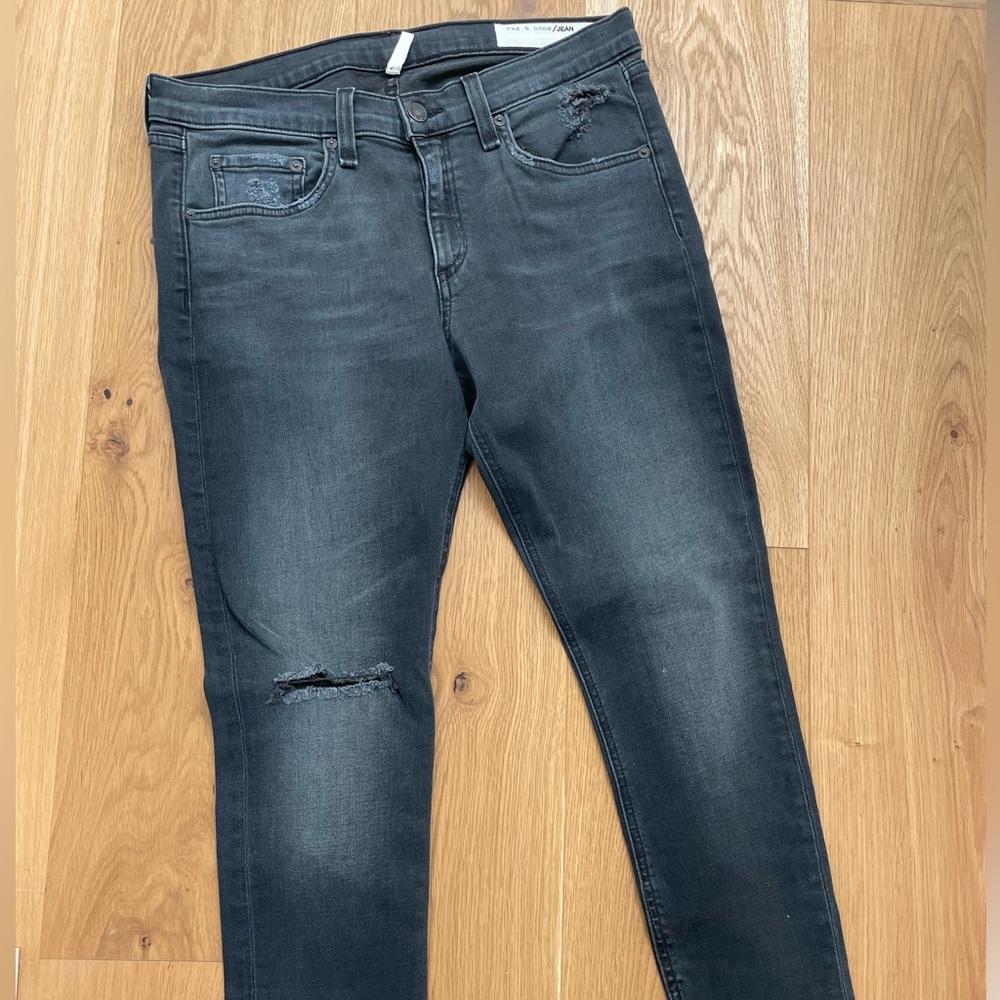 Rag and Bone stretch skinny capri jeans